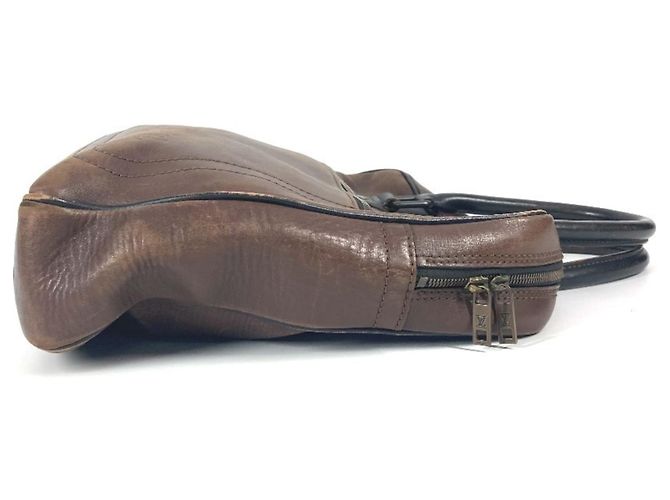 Borsa tote Louis Vuitton M92532 Utah Yulong Marrone - vista 4