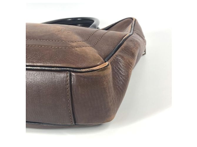 Borsa tote Louis Vuitton M92532 Utah Yulong Marrone - vista 6