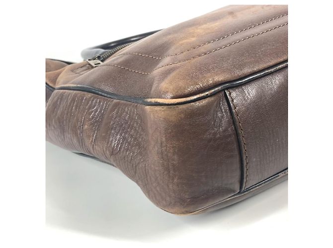Borsa tote Louis Vuitton M92532 Utah Yulong Marrone - vista 7