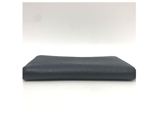 Saffiano Billetera bi-fold Prada azul - vista 4