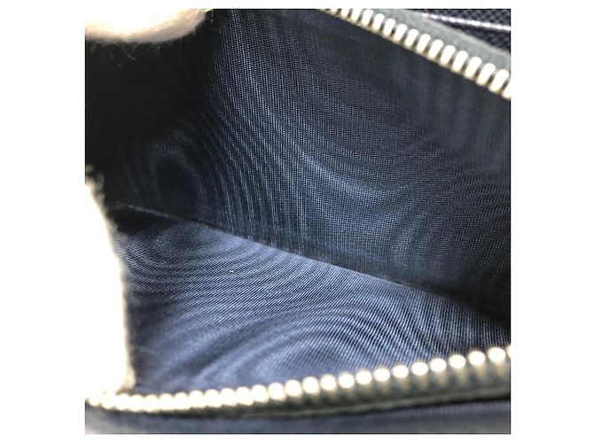 Saffiano Billetera bi-fold Prada azul - vista 9