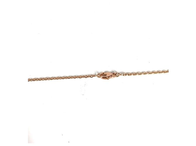 Collar H Logo de cadena Eileen de Hermès Negro Dorado - vista 5