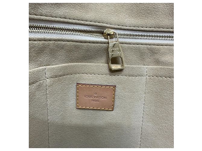 Borsa a Spalla Louis Vuitton Damier Azur Salina PM Bianco - vista 11