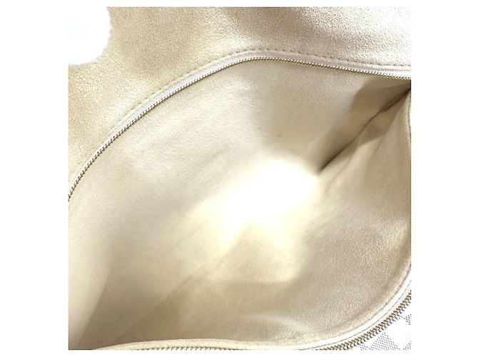 Borsa a Spalla Louis Vuitton Damier Azur Salina PM Bianco - vista 12