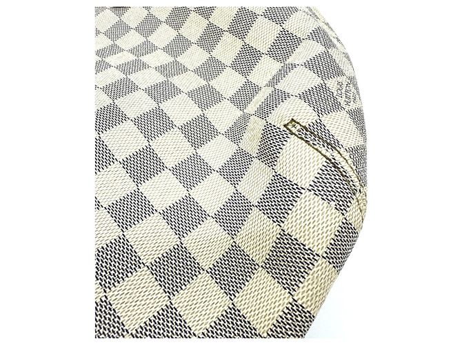 Borsa a Spalla Louis Vuitton Damier Azur Salina PM Bianco - vista 6