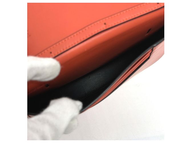 Borsa con tacco Anagram Loewe Arancione - vista 10