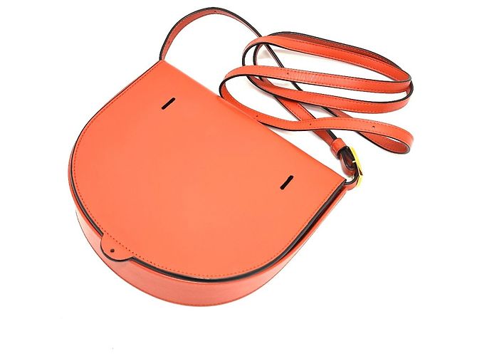 Borsa con tacco Anagram Loewe Arancione - vista 2