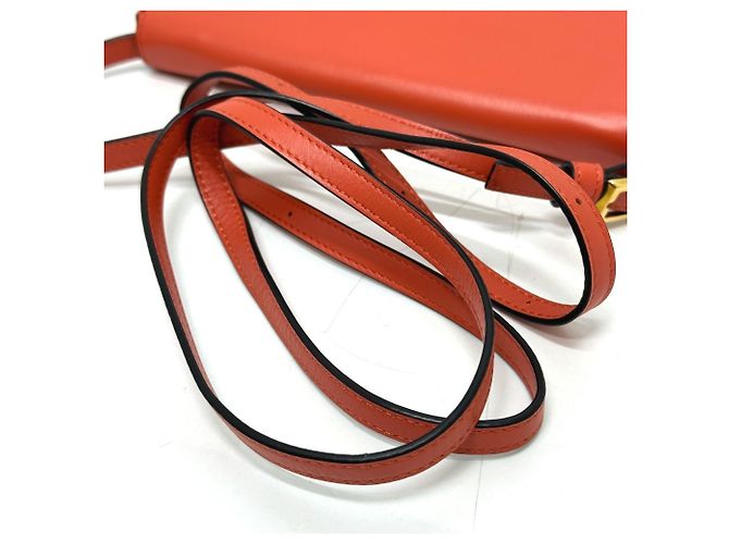 Borsa con tacco Anagram Loewe Arancione - vista 6