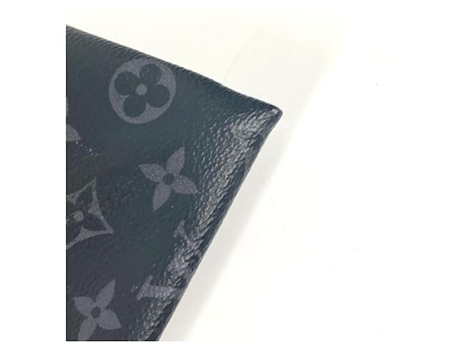 Borsa Pochette Discovery Monogram Eclipse di Louis Vuitton Nero Monogramma - vista 8