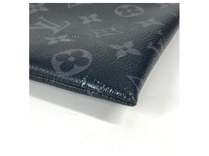 Borsa Pochette Discovery Monogram Eclipse di Louis Vuitton Nero Monogramma - vista 9