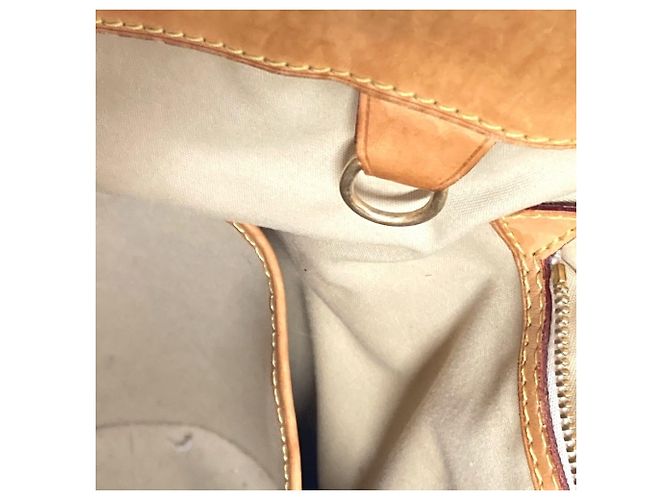 Borsa a Spalla Louis Vuitton Damier Azur Pompron GM Bianco - vista 15