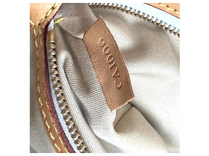 Borsa a Spalla Louis Vuitton Damier Azur Pompron GM Bianco - vista 16