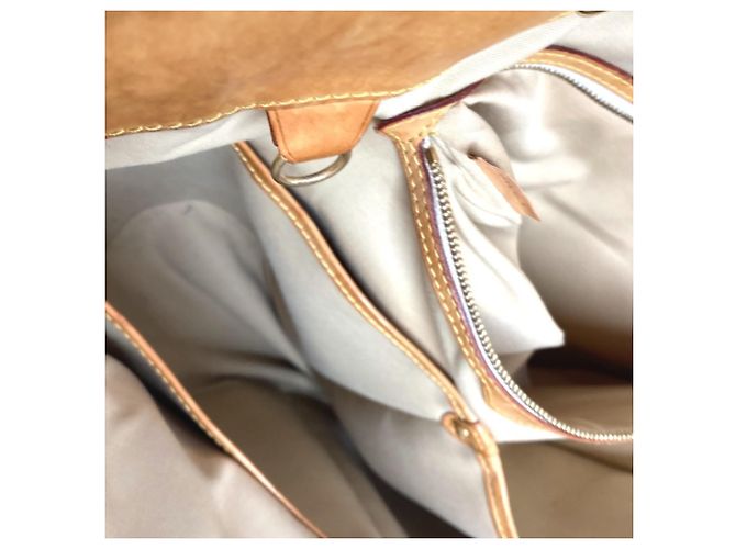 Borsa a Spalla Louis Vuitton Damier Azur Pompron GM Bianco - vista 18