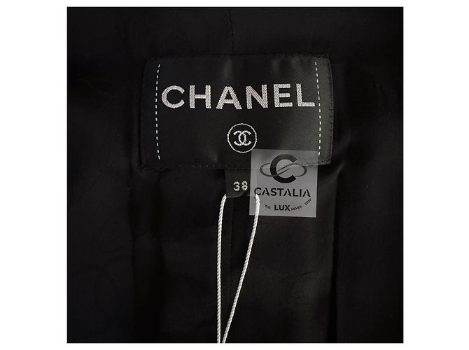 Chanel Nova coleção de robôs lendários Jaqueta de tweed preto 38 FR - vista 19