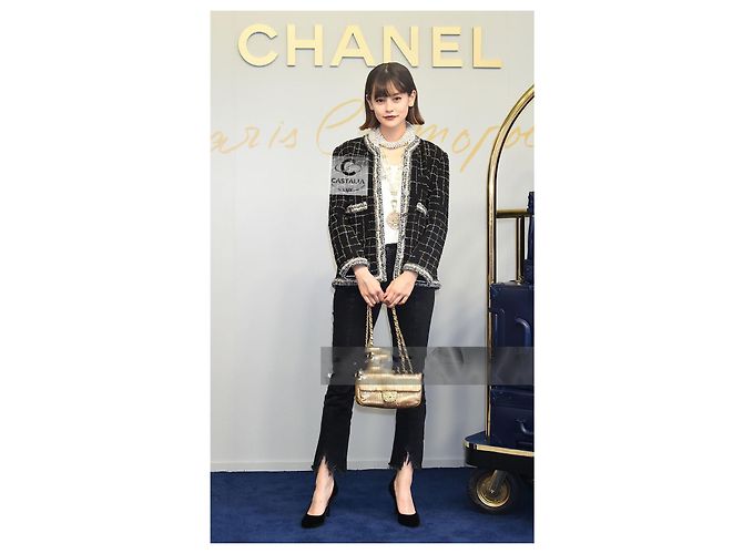 Chanel Nova coleção de robôs lendários Jaqueta de tweed preto 38 FR - vista 8