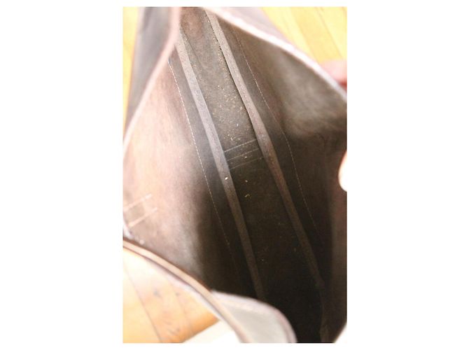 Hermès Trim Handtasche aus braunem Boxleder - Ansicht 10