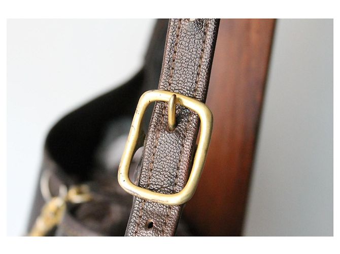 Hermès Trim Handtasche aus braunem Boxleder - Ansicht 6