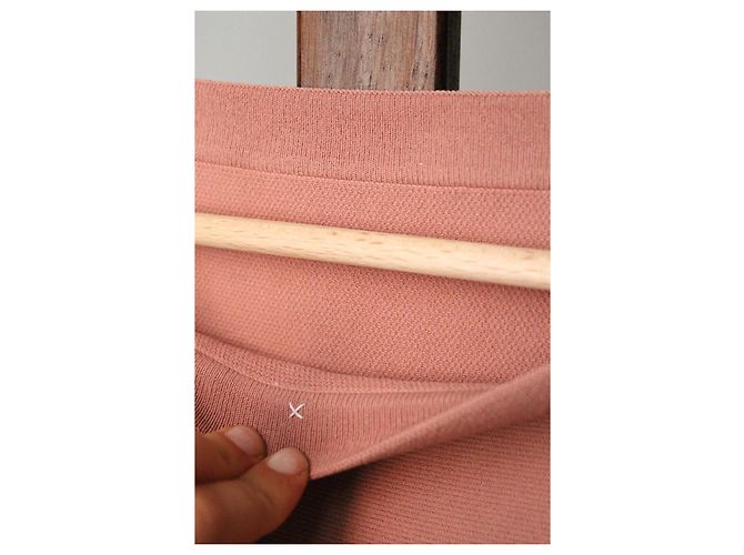 Maglione Oversize Alaïa in Viscosa Rosa - vista 5