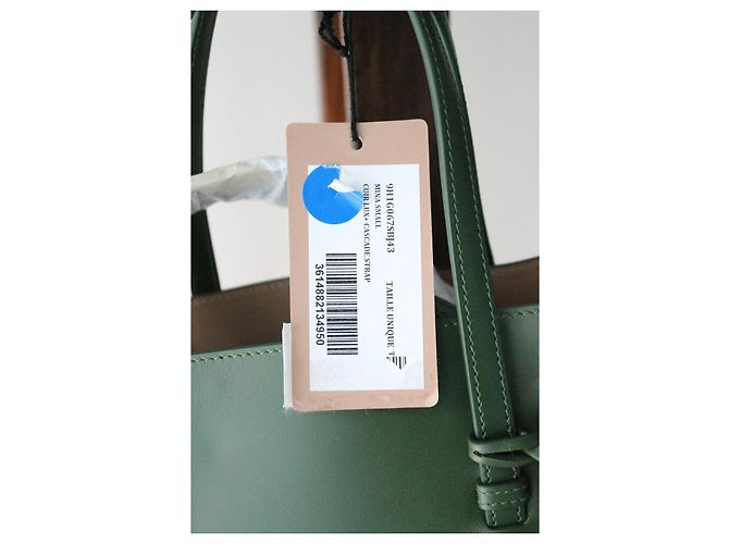 Borsa Alaïa Mina in pelle verde - vista 5
