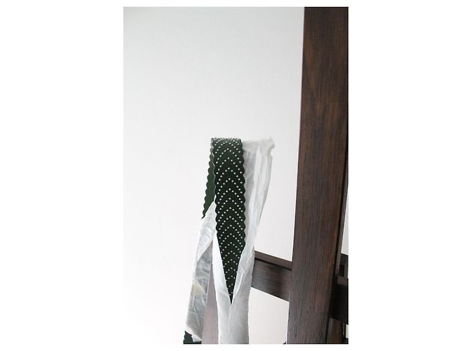 Borsa Alaïa Mina in pelle verde - vista 9