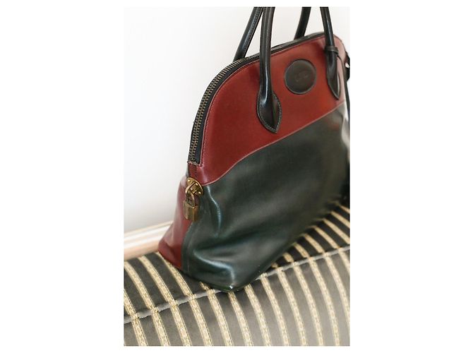 Hermès Bolide 35 Handtasche aus Leder dreifarbig Mehrfarben - Ansicht 4