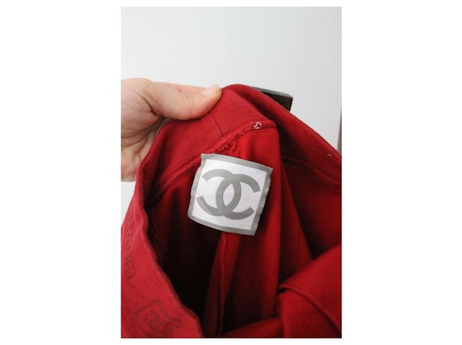 Chanel Pantalones, leggings Roja - vista 10