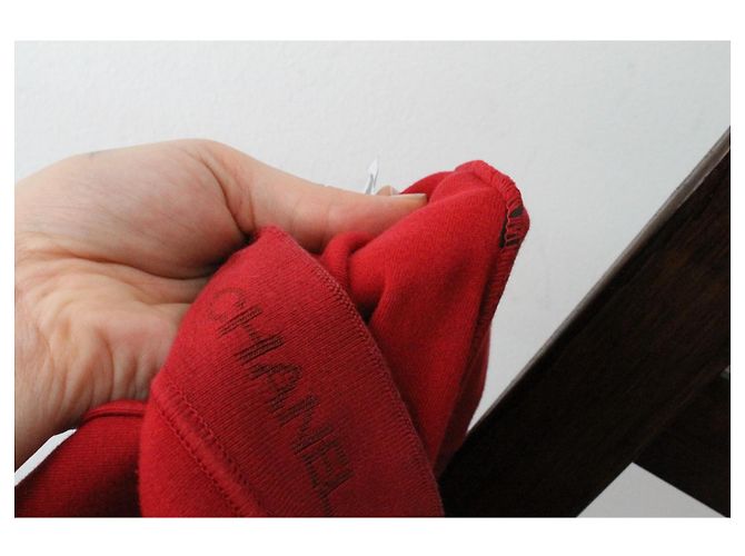 Chanel Pantalones, leggings Roja - vista 11