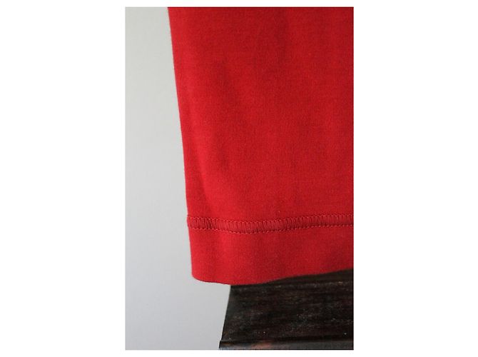 Chanel Pantalones, leggings Roja - vista 4