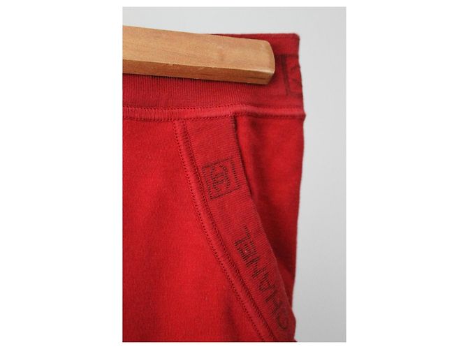 Chanel Pantalones, leggings Roja - vista 6