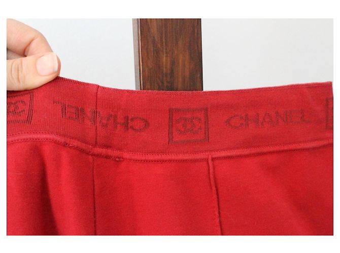 Chanel Pantalones, leggings Roja - vista 9