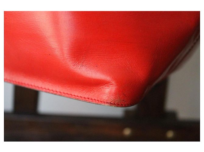 Bolso Céline de cuero rojo Roja - vista 3