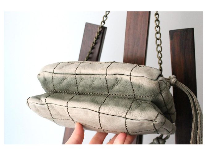 Borsa a tracolla Zadig & Voltaire in pelle verde - vista 9