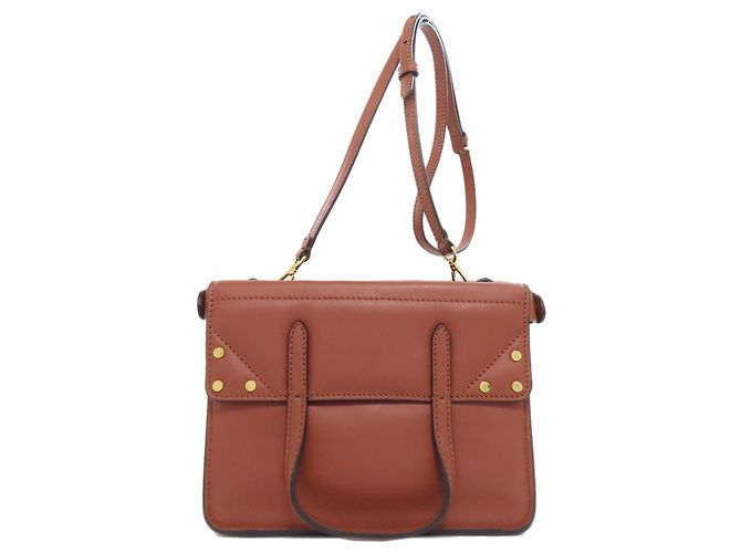 Borsa a Spalla Fendi Flip Small Marrone - vista 2
