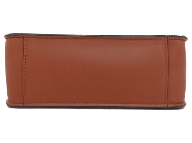 Borsa a Spalla Fendi Flip Small Marrone - vista 4