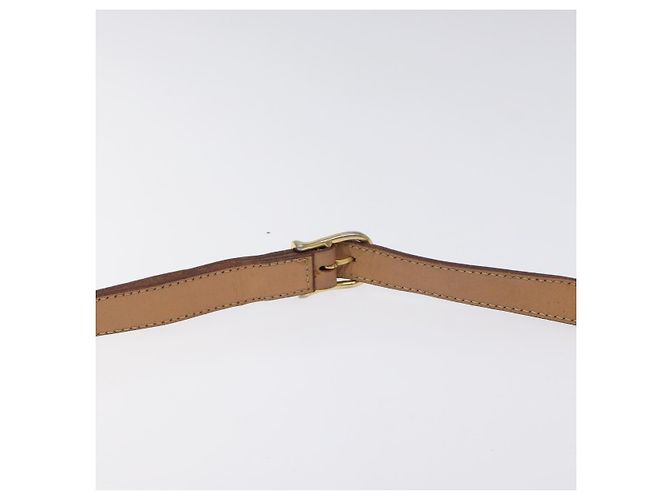 Céline CELINE Macadam Canvas Schultertasche aus PVC-Leder in Braun Gold Auth ki5724 Golden - Ansicht 8