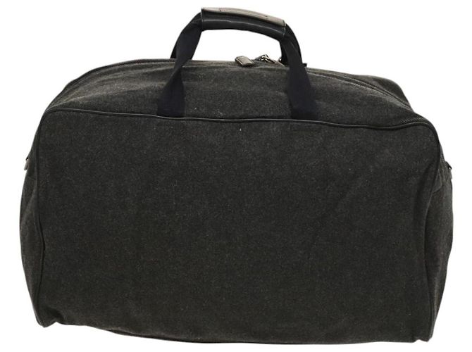 PRADA Borsa Boston Lana 2way Grigia Auth bs25464 Marrone - vista 2