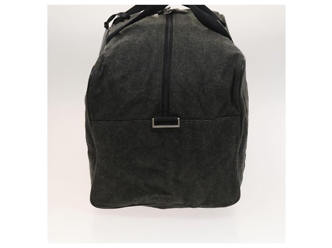 PRADA Borsa Boston Lana 2way Grigia Auth bs25464 Marrone - vista 3