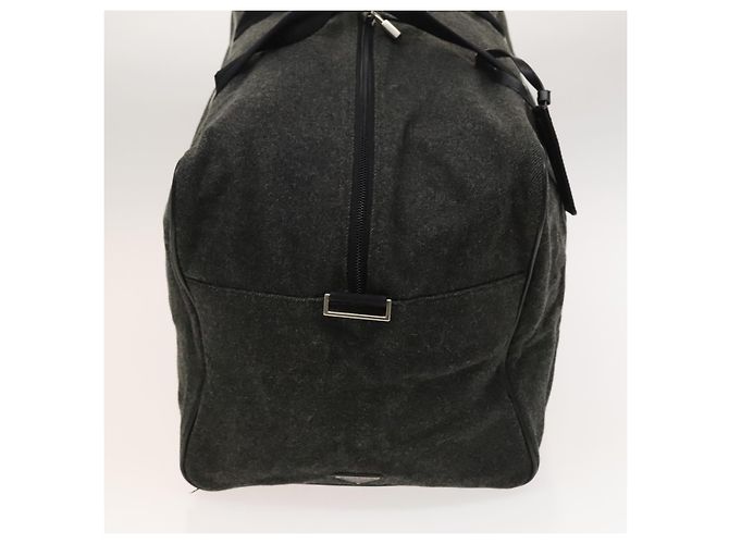 PRADA Borsa Boston Lana 2way Grigia Auth bs25464 Marrone - vista 4