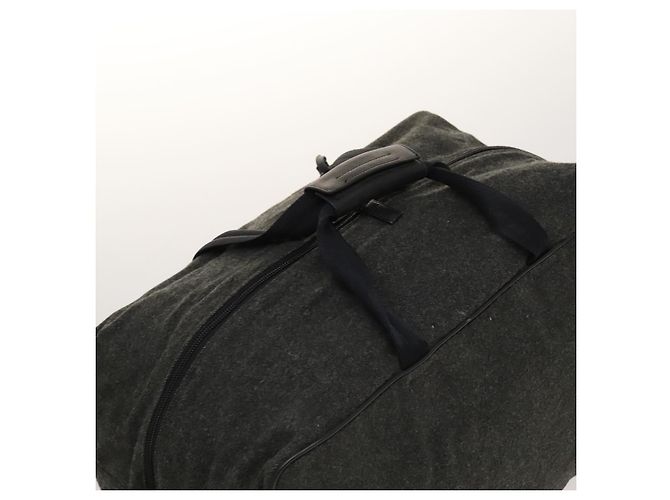 PRADA Borsa Boston Lana 2way Grigia Auth bs25464 Marrone - vista 6