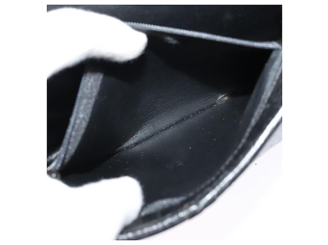 Borsa a Spalla Christian Dior in Pelle Nera e Oro Auth BA2043 Nero D'oro - vista 12