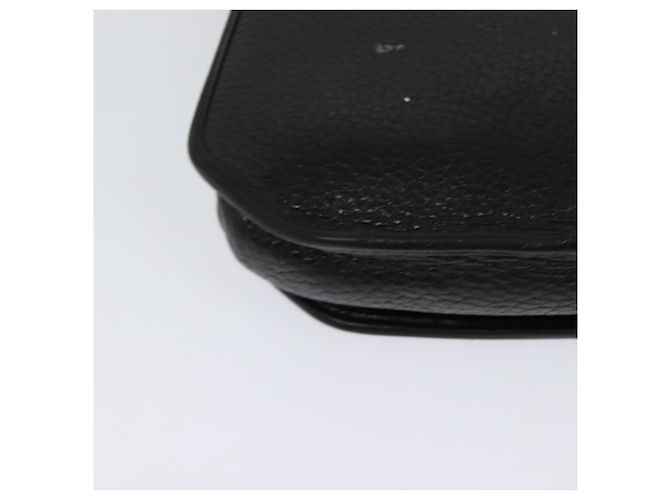 Borsa a Spalla Christian Dior in Pelle Nera e Oro Auth BA2043 Nero D'oro - vista 15