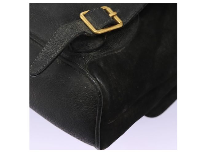 Zaino Gucci Bamboo Camoscio Nero Oro 003 1998 0016 Auth th6031 D'oro - vista 20