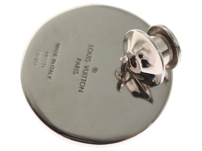LOUIS VUITTON Spilla Comics metallo Bianco MP3311 LV Auth 122853 - vista 10