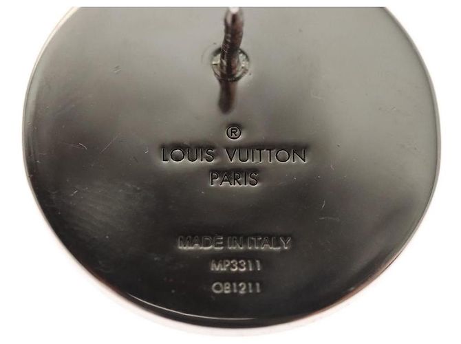 LOUIS VUITTON Spilla Comics metallo Bianco MP3311 LV Auth 122853 - vista 11