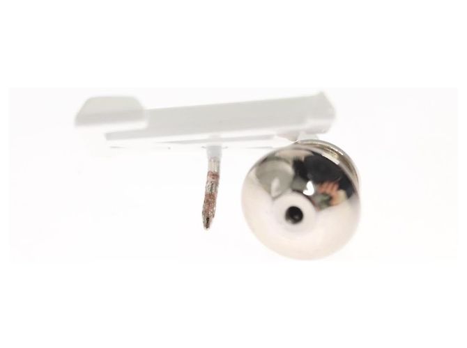 LOUIS VUITTON Spilla Comics metallo Bianco MP3311 LV Auth 122853 - vista 4