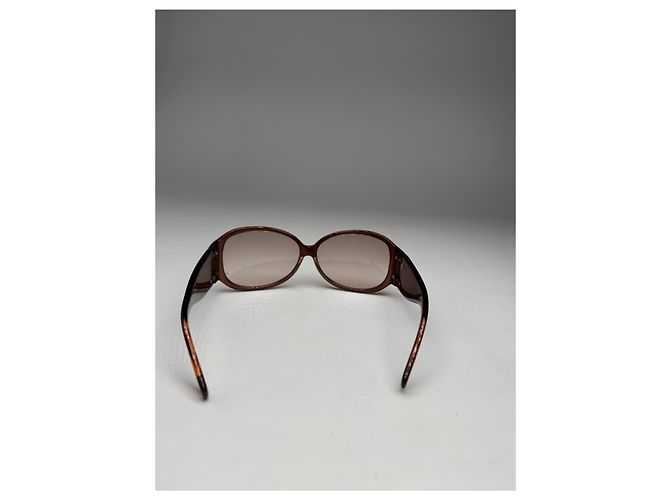 Saint Laurent Occhiali da sole vintage Ysl marroni Marrone - vista 11