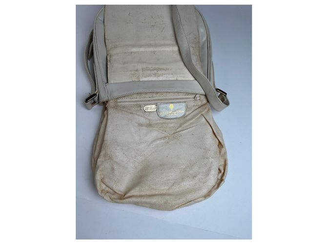 Vintage Gucci Leder Tasche weiß - Ansicht 4