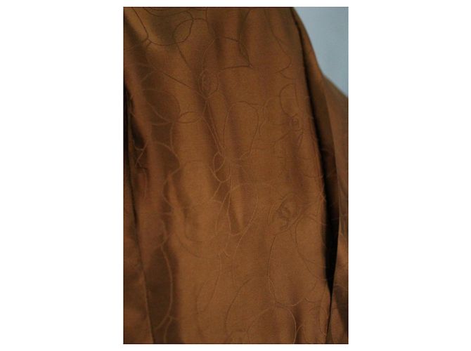 Jaqueta Chanel de lã e viscose laranja - vista 12