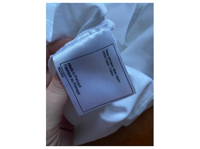 Cambon Camiseta Chanel de algodón blanca Blanco - vista 3
