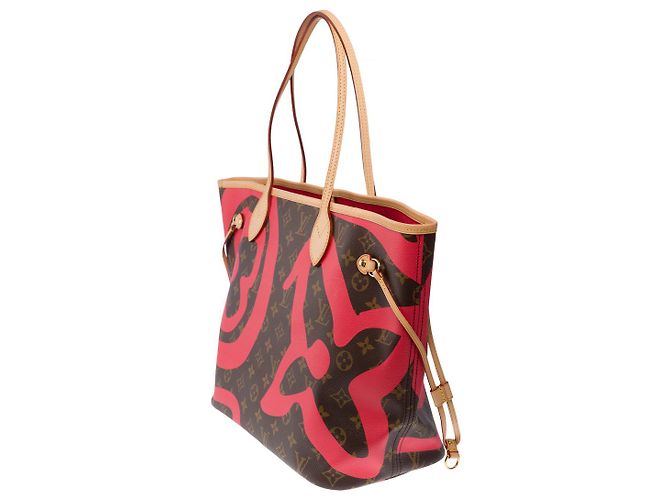 Bolso LOUIS VUITTON Neverfull en Lona Marrón - 102659 Castaño - vista 7